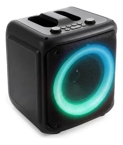 Caixa De Som Bluetooth 600w Com Portátil Partybox Fm 708e
