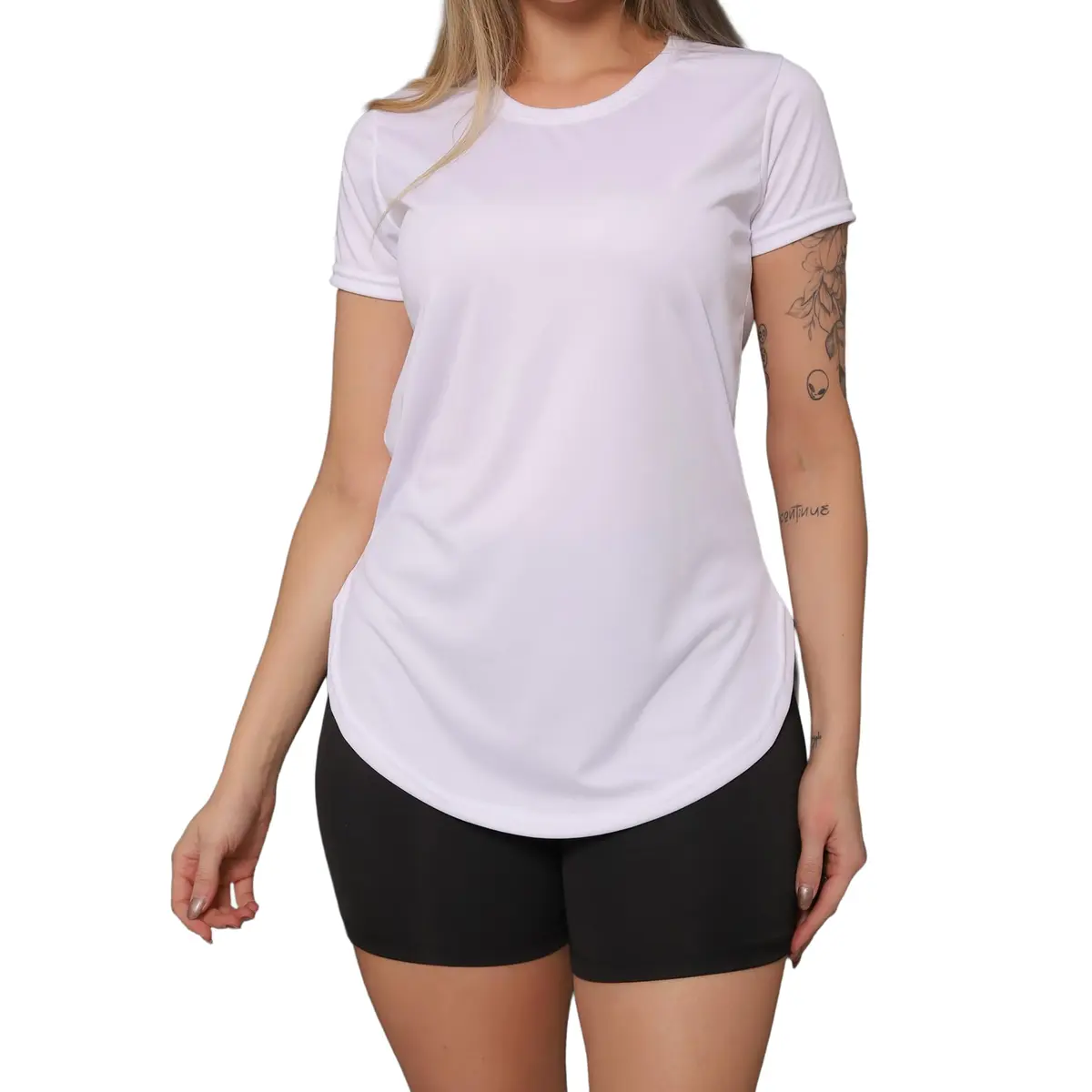 Blusa Feminina Tapa Bumbum Dry Fit Academia Fitness Lisa