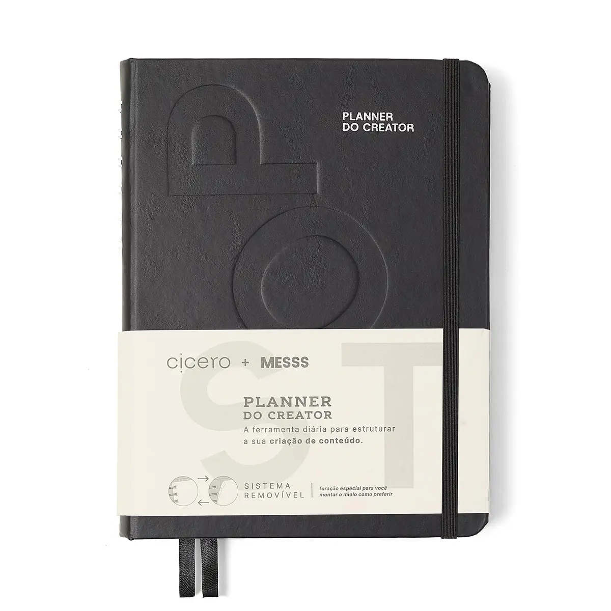 Planner do Creator A5 Cicero + Messs Preto - 1
