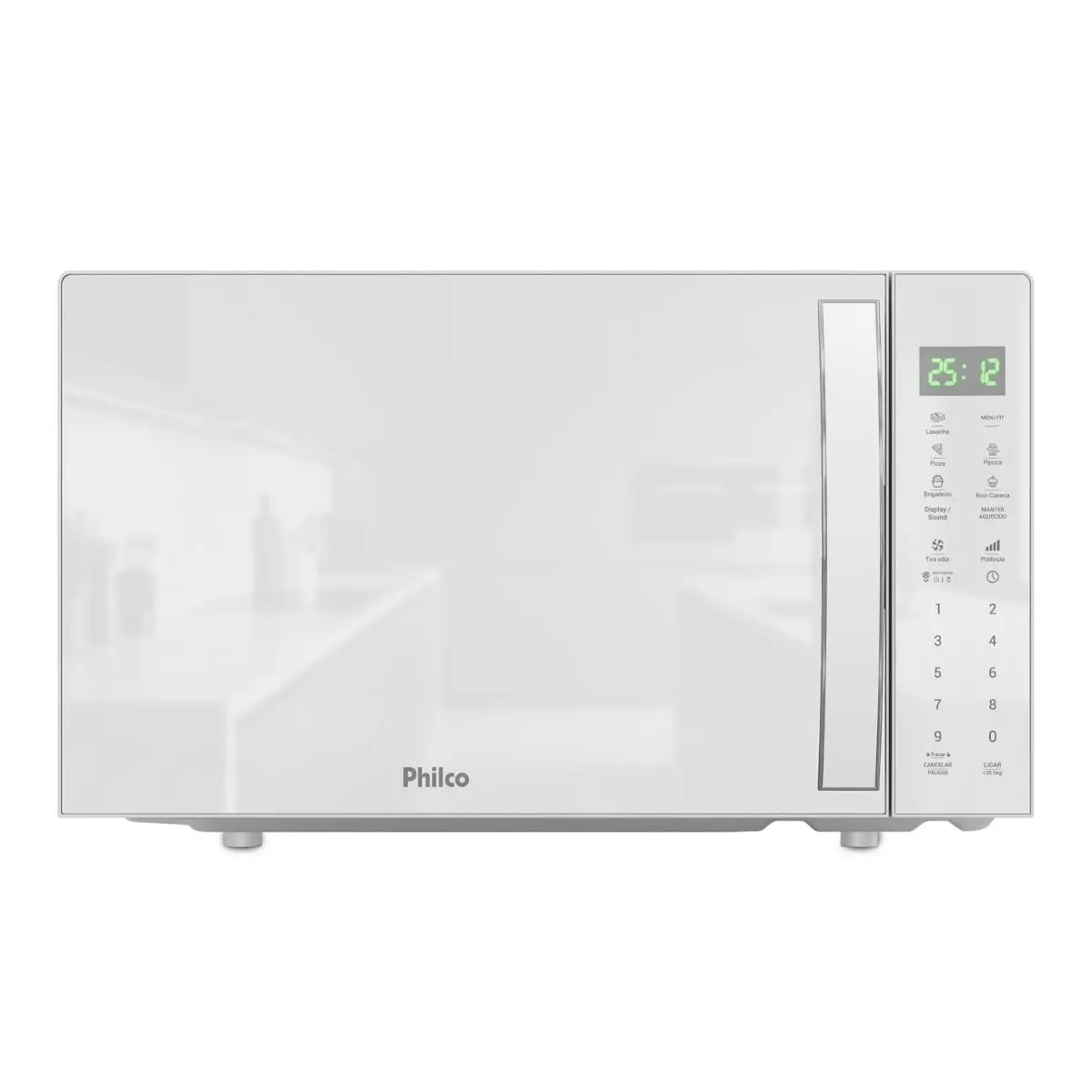 Micro-ondas 28L Philco Pintura Limpa Fácil 1100W PMO31B 127v - 1