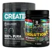 [2 unidades R$63 Cada] Kit Creatina 300g + Pré-Treino 300g Evolution Soldiers Nutrition - 1