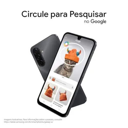 Celular Samsung Galaxy A17, 128GB, 4GB, 50MP Tela 6.7", IP54 - Azul thumbnail 4