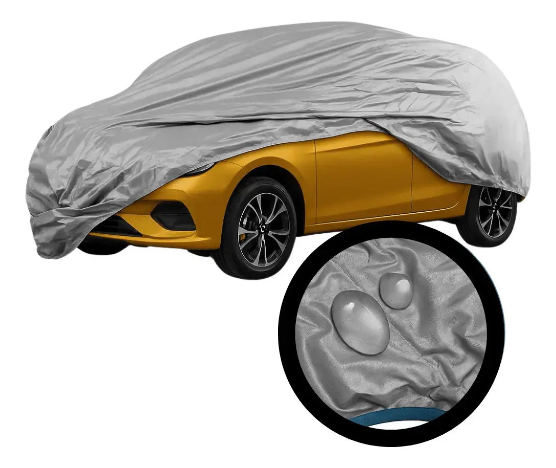 Capa Para Carro Forrada Impermeável 100% Proteção Anti Raios Uv, Sol, Poeira, Riscos, Chuva Diversos Tamanhos P M e G Sumo thumbnail 8