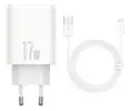 Carregador De Parede 17w Baseus 3x Usb P/ iPhone C/ Cabo Lightning - 1m Cor Branco - 1