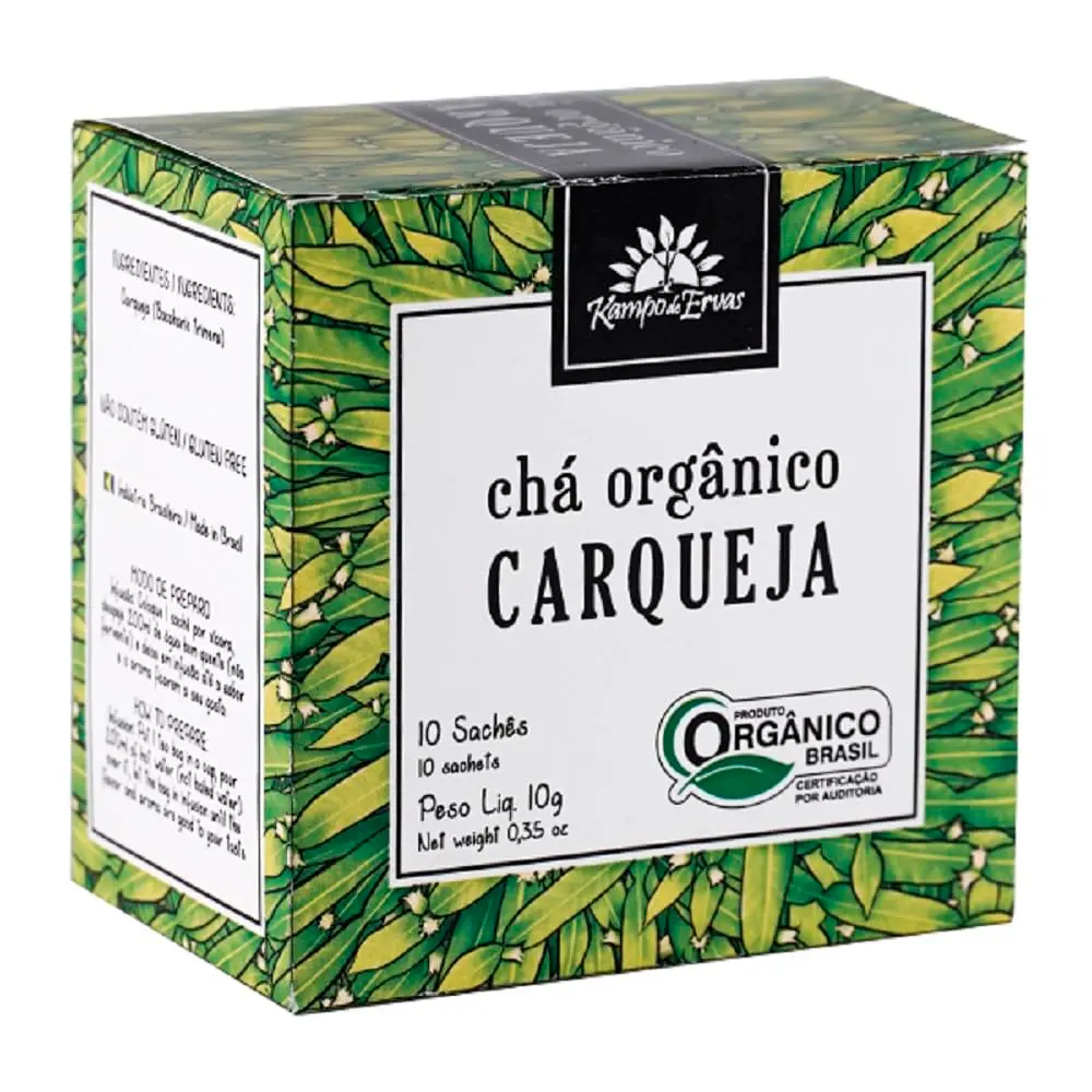 Chá de Carqueja Orgânico 10 Sachês - Kampo de Ervas