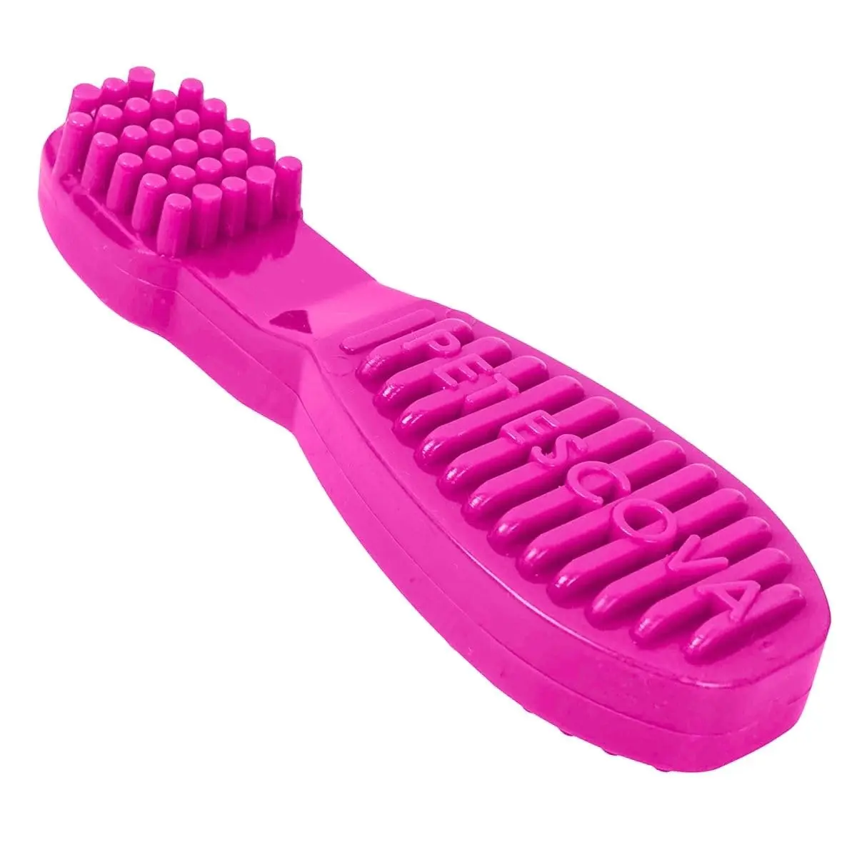 Pet Games Mordedor Funcional Super Resistente Em Nylon Para Cães De Pequeno Porte - Pet Escova P Pink