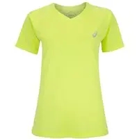 Camiseta ASICS Manga Curta Basic Logo Feminina