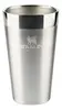 Copo térmico Stanley Pinta liso color Stainless Steel 473mL - 1