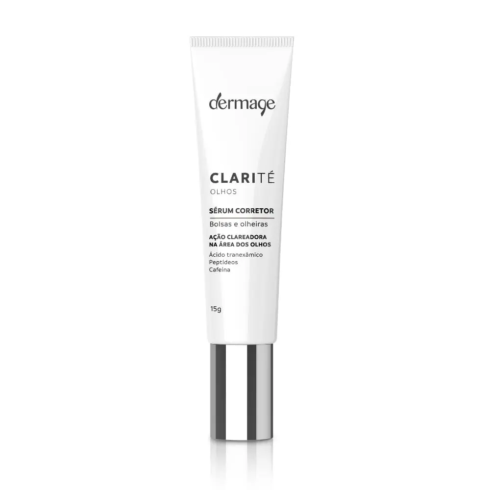 Clarité Bolsas e Olheiras, Creme para a Região dos Olhos, Ação Anti-idade, Antiedema, Hidratante, Formulado com Green Tea e Cafeína, 15g