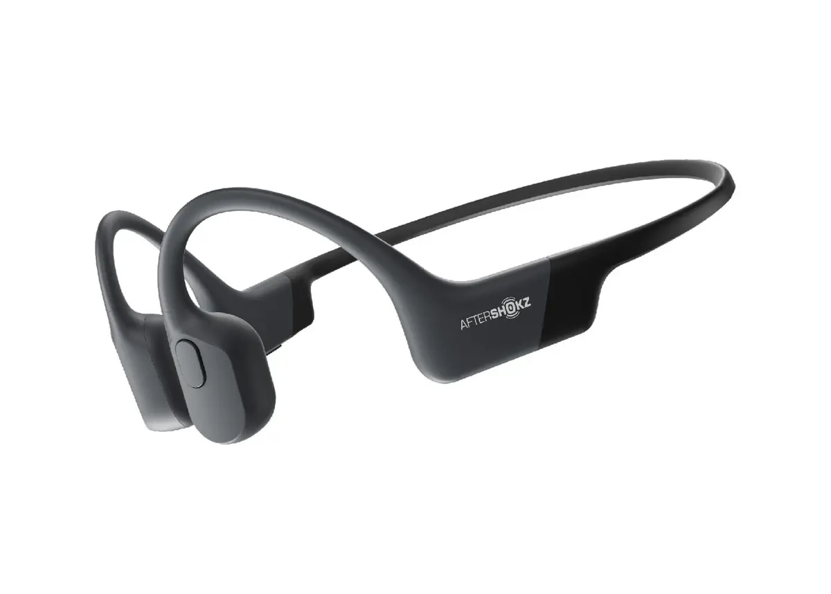 Shokz Fone de Condução Óssea OpenRun Air Preto Mini