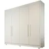 [APP]  Guarda-Roupa Europa Palermo com 169 cm de Largura, 4 Portas e 3 Gavetas - Off White - 1