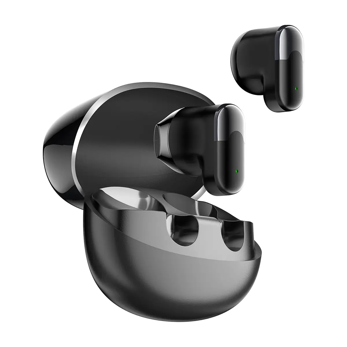 INOVA CASES Fone de Ouvido Bluetooth, Fones de Ouvido Sem Fio Bluetooth 6.0, Fones TWS com Graves Poderosos e Alta Autonomia, 50 Horas em Standby, Controle de Toque, para iOS Android (Preto) - 1