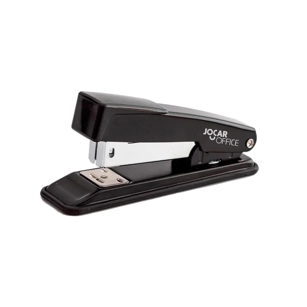 Grampeador Metal 11,5 Cm Para 25 Folhas Leonora, 93013, Preto