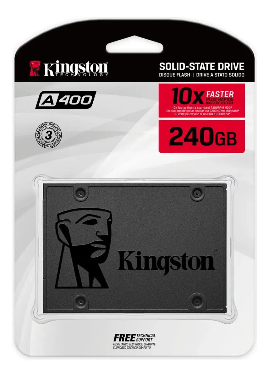 Ssd Kingston A400 240gb 2.5mm
