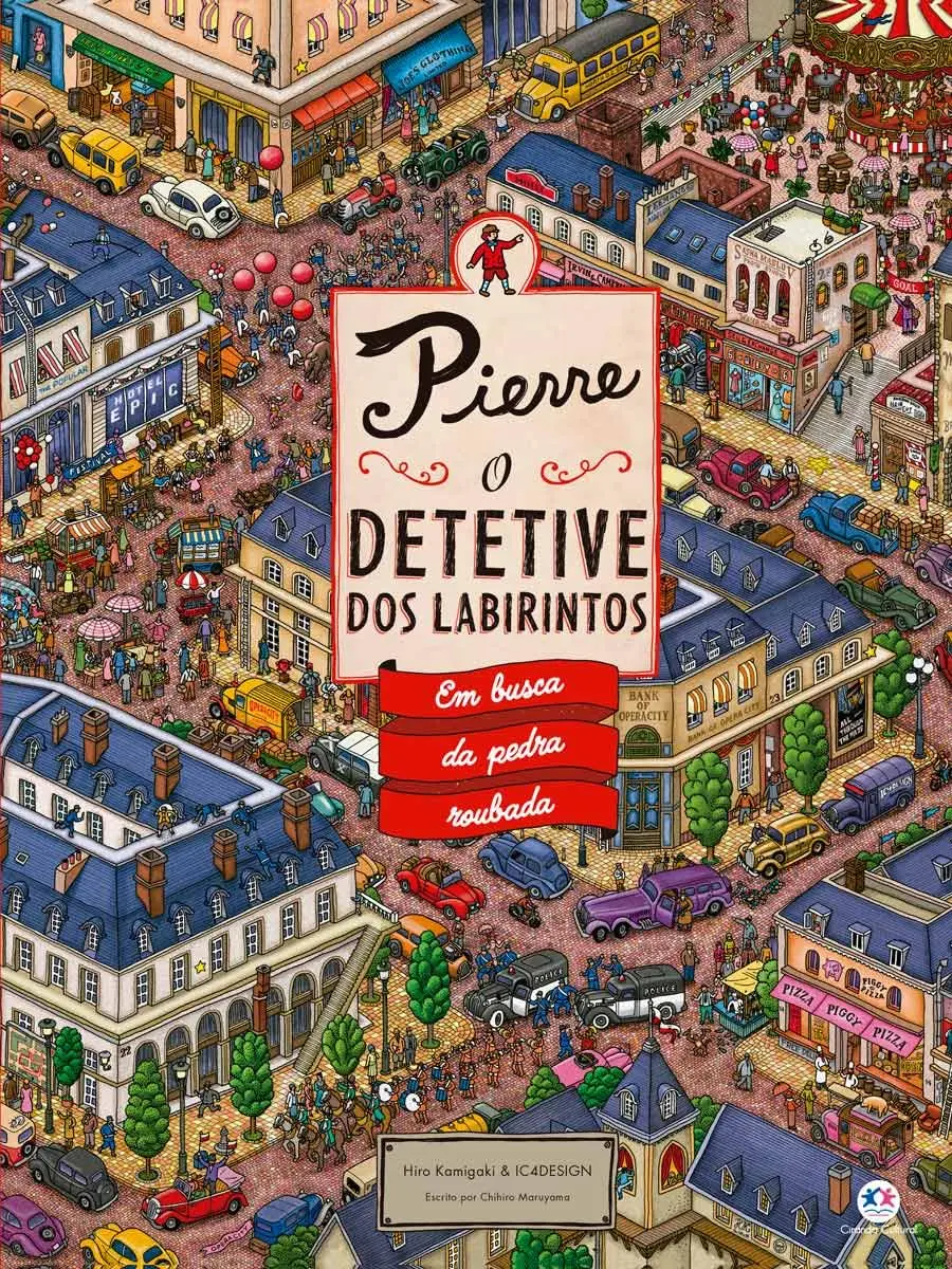 Pierre - O detetive dos labirintos - Em busca da pedra roubada - 1
