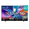 [APP] Smart TV 55” 4K UHD Hisense QLED 55Q6QV HDR10 Dolby Atmos Vidaa U9 Preta - 1