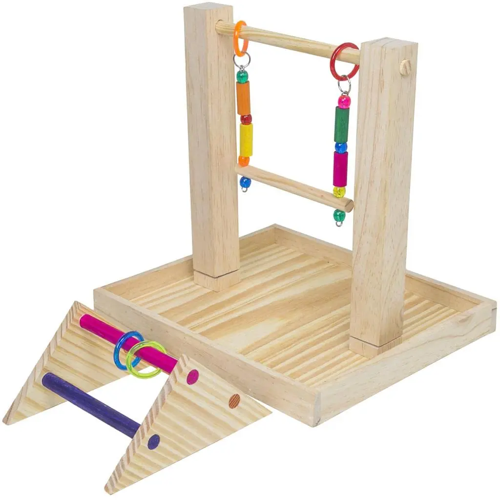 Brinquedo Para Calopsita Periquito Playground V Desmontável