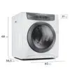 Secadora de roupas de parede e piso Electrolux 11Kg Branca Premium Care com Timer Control (SVB11) - 127V ou 220V - 1