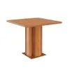 Mesa de Jantar Quadrada com Tampo MDF Sophia Cinamomo 95 cm - Marrom - 1