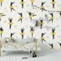 Papel de Parede Infantil Bailarina N3965 - 1