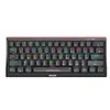 Teclado Mecânico 60% Marvo KG962G Red Rainbow - 1