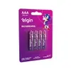 [+por-R$18,36] Pilha Recarregável AAA 900mAh c/ 4 unidades - 1
