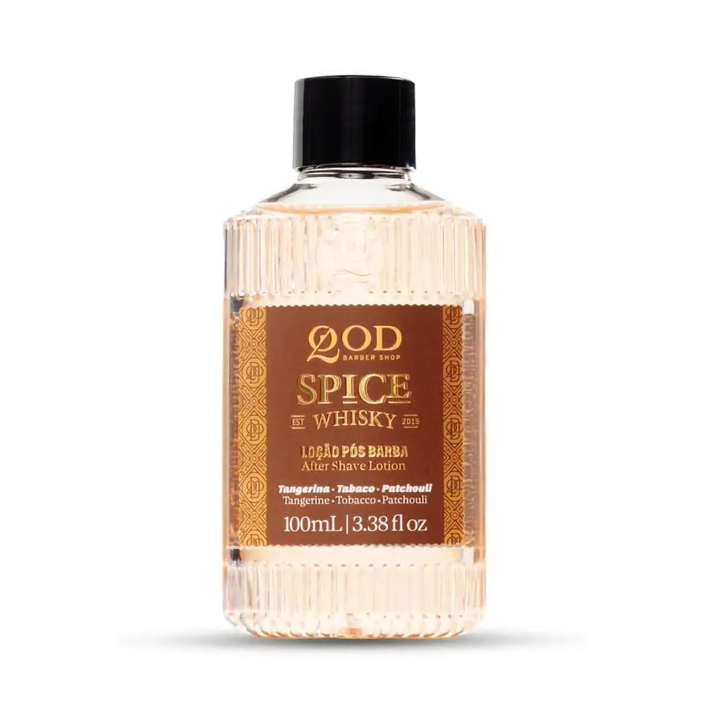QOD Barber Shop - Loção Pós Barba Spice Whisky - 100ml