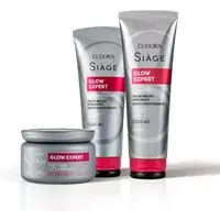 Combo Siàge Glow Expert: Shampoo 250ml + Condicionador 200ml + Máscara Capilar 250g - 1