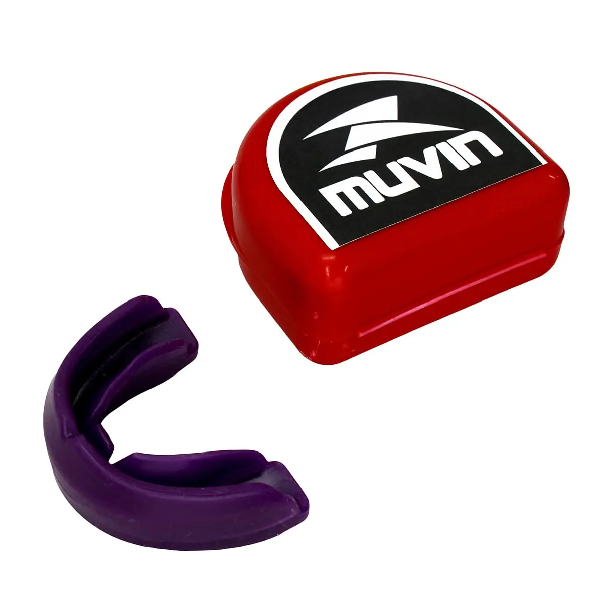 Protetor Bucal Profissional Muvin Ptb-100 - Roxo