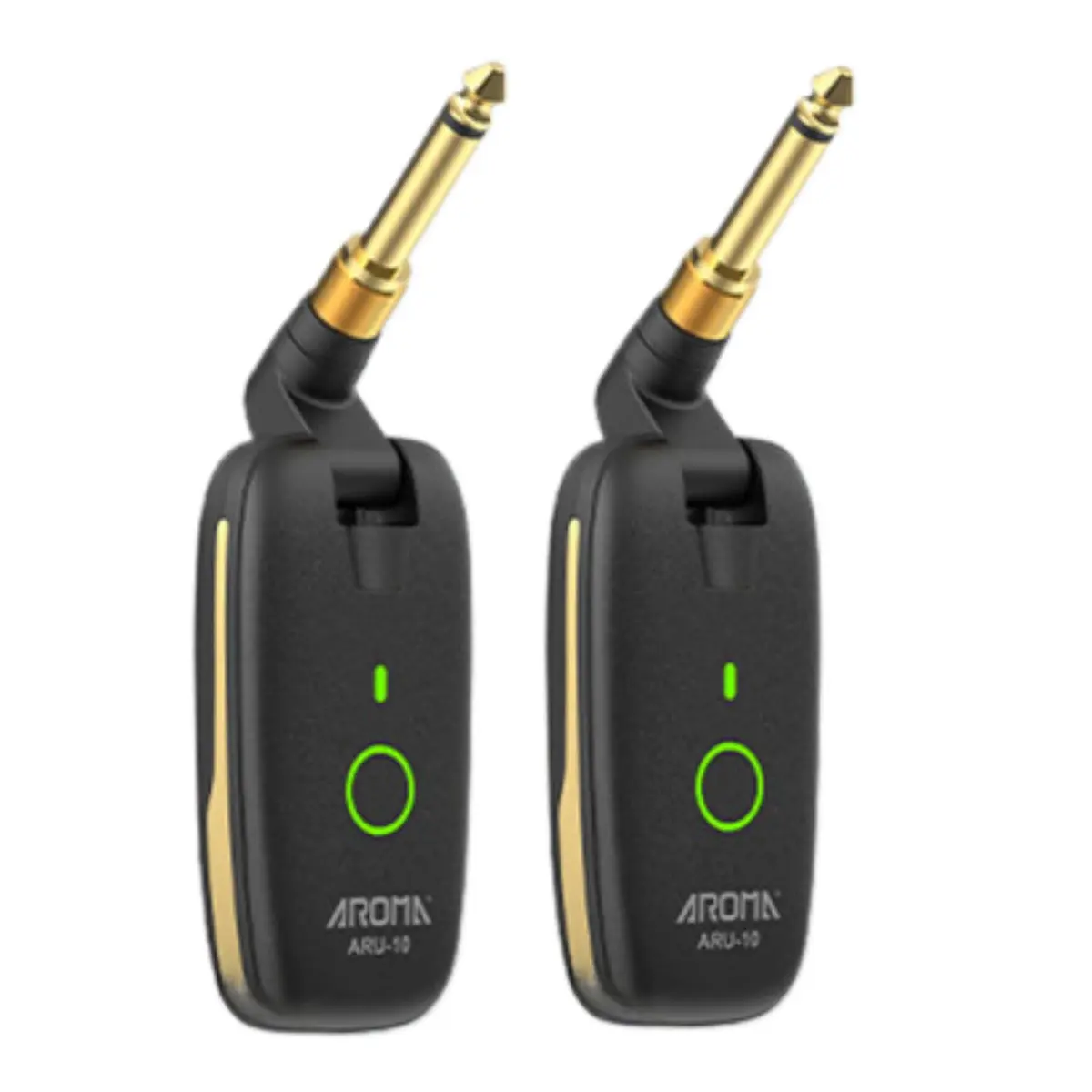 VEDO Transmissor Sem Fio Guitarra Elétrica e Baixo e Baterias Elétricas, Recarregável, Captador 7 Canais UHF, Tecnologia de Salto de Frequência, Transmissor e Receptor do Sistema