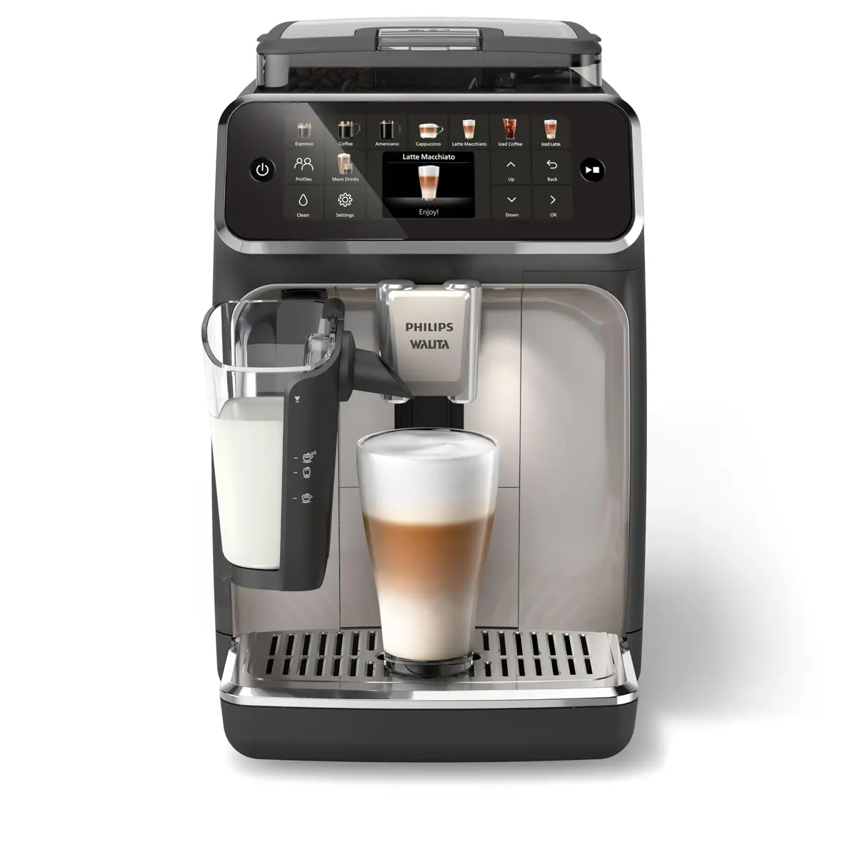 Philips Walita Cafeteira Espresso Superautomática Série 5500, 110V | Café Fresco na Hora – espresso e bebidas cremosas com preparo automático em casa (EP5547/95)