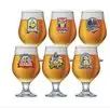Conjunto de Taças para Cerveja Ruvolo Beer Master 380 ml – 6 Peças - 1