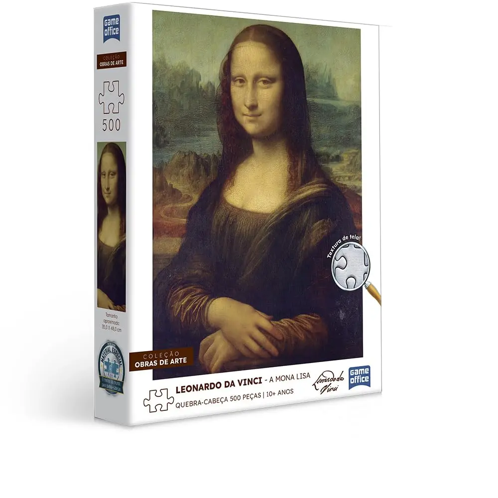 Toyster - Mona Lisa - Quebra-cabeça 500 Peças - Game Office