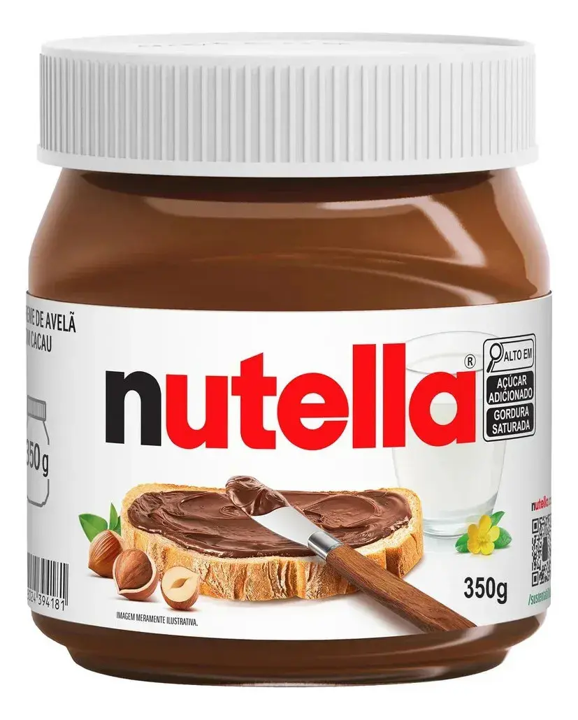 Nutella Creme de Avelã 1 unidade 350g