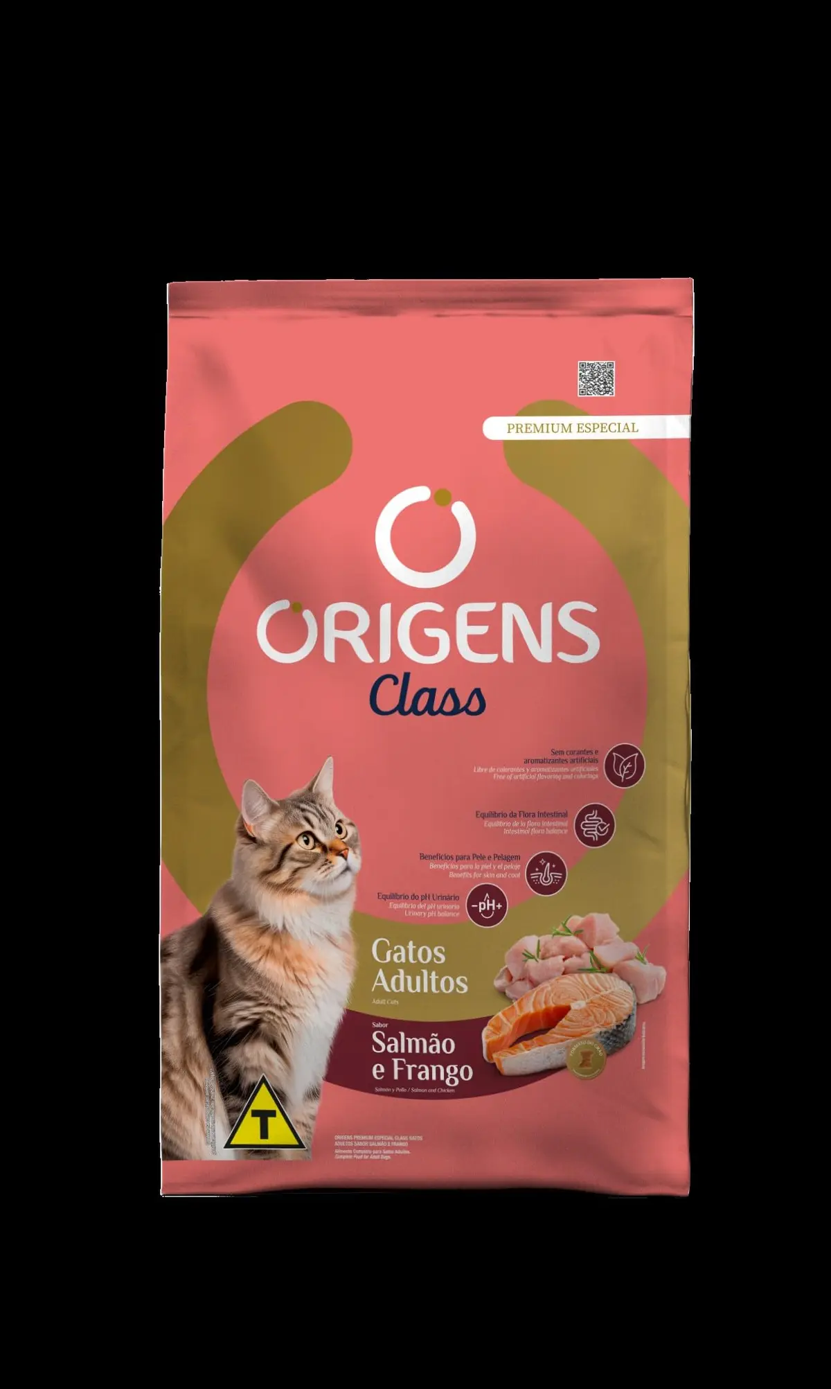 Ração Seca para Gatos Adultos Origens, Sabor Frango, 10,1kg | Alimentação Diária