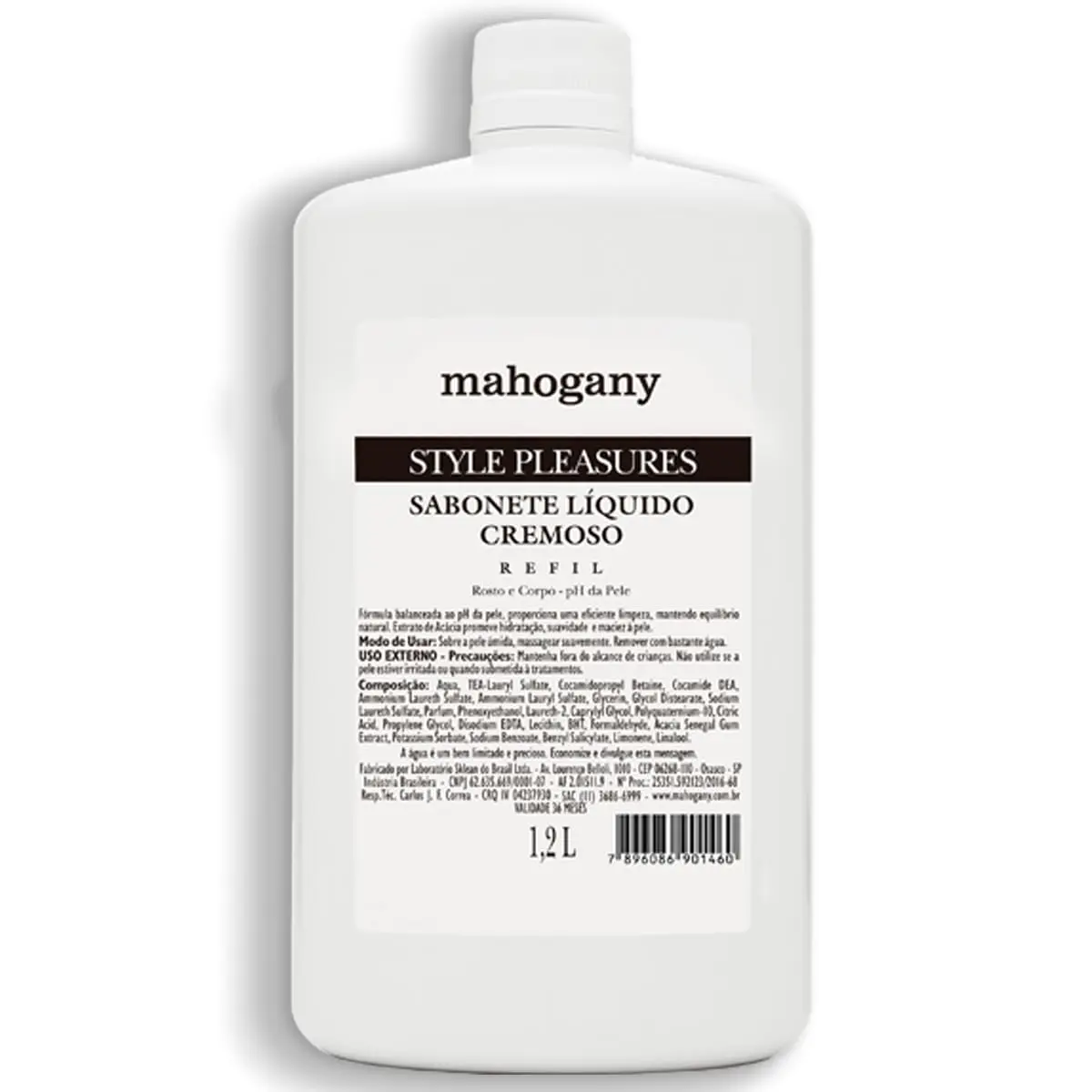 Sabonete Líquido Mahogany Style Pleasures, Refil, 1,2l | Caminho Olfativo Floral Oriental