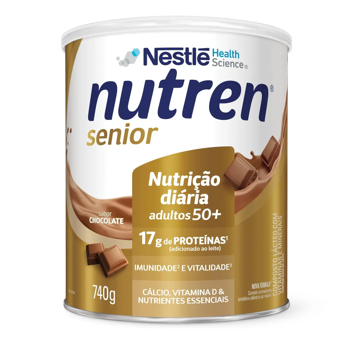 Nutren Senior Po Chocolate 740G