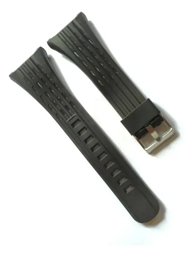 Pulseira Silicone Compatível Com Relógio Skmei 1219 Cor Preto
