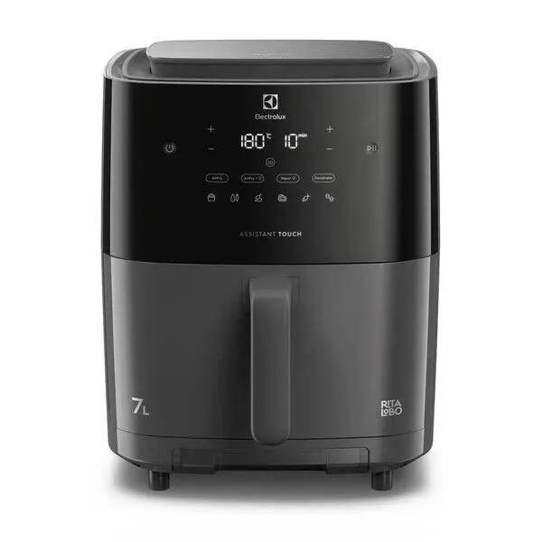 Air Fryer Electrolux Por Rita Lobo 7l Digital Cinza Expert C/ - 1