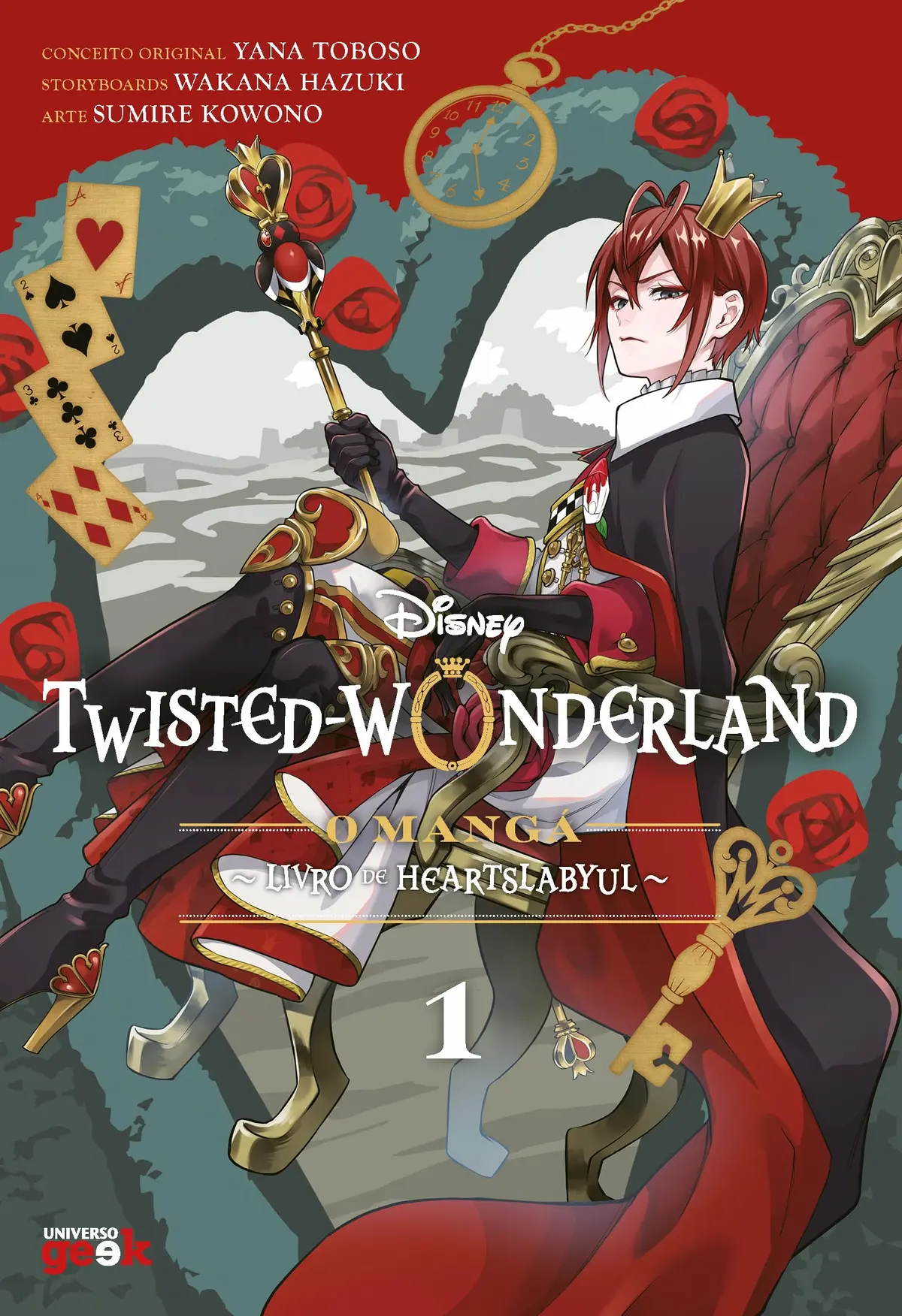Disney Twisted-Wonderland: O mangá – Livro de Heartslabyul – 1 - 1