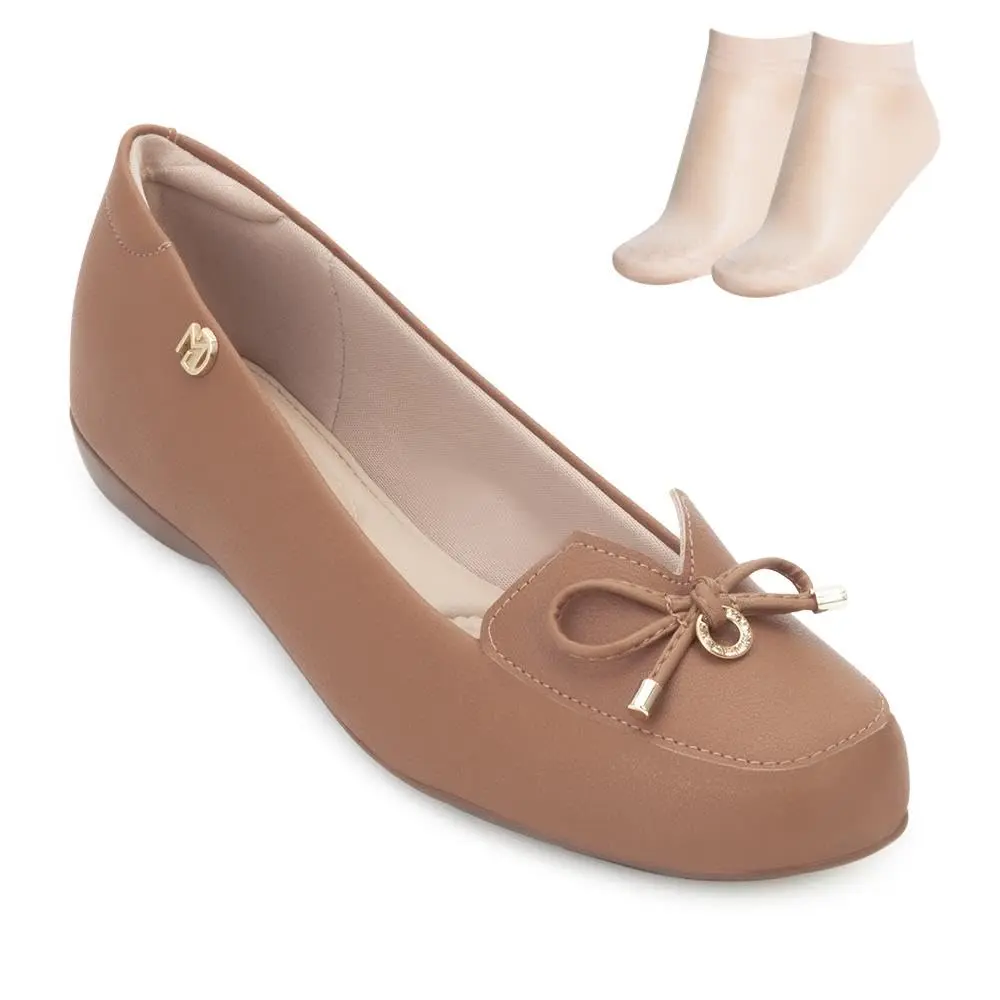 Mocassim Feminino Ultra Conforto Verde Sálvia Modare 7016.461