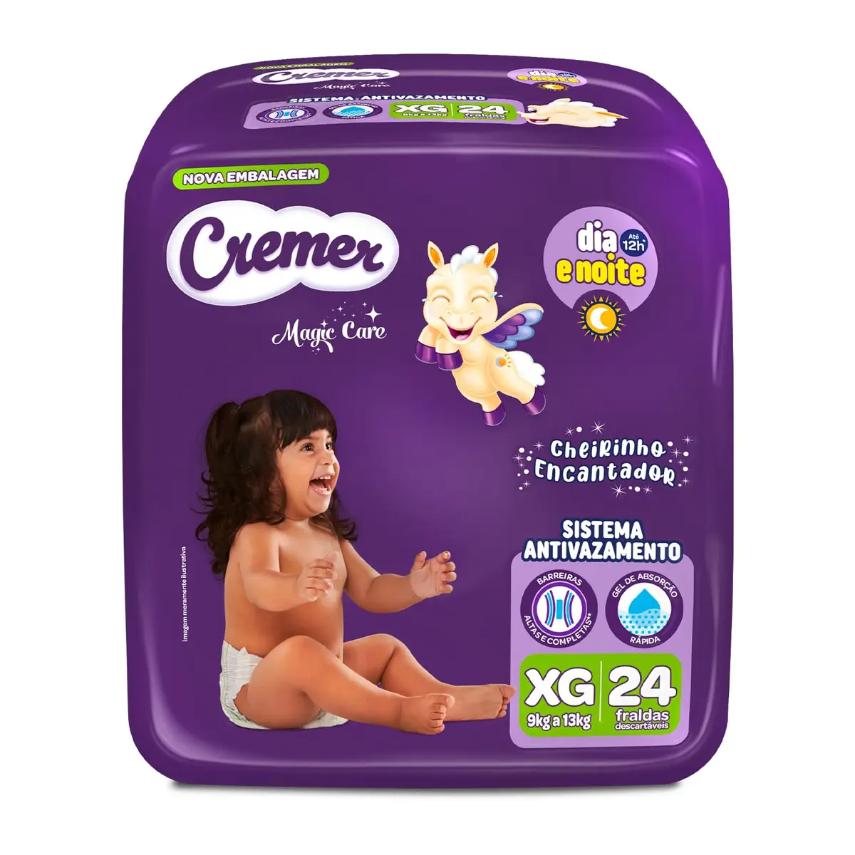 Fralda Cremer Econômica XG 24 Unidades