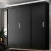 Guarda-Roupa Casal Lisboa 3 pt 2 gv Preto - 1