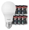 Kit 10 Lâmpadas LED 9W 6500K Branco Frio - 1