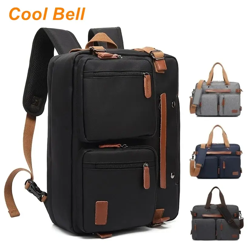 Mochila portátil da marca Coolbell, saco impermeável, 15,6, 17,3 polegadas, para notebook, computador, pc, venda quente - 1