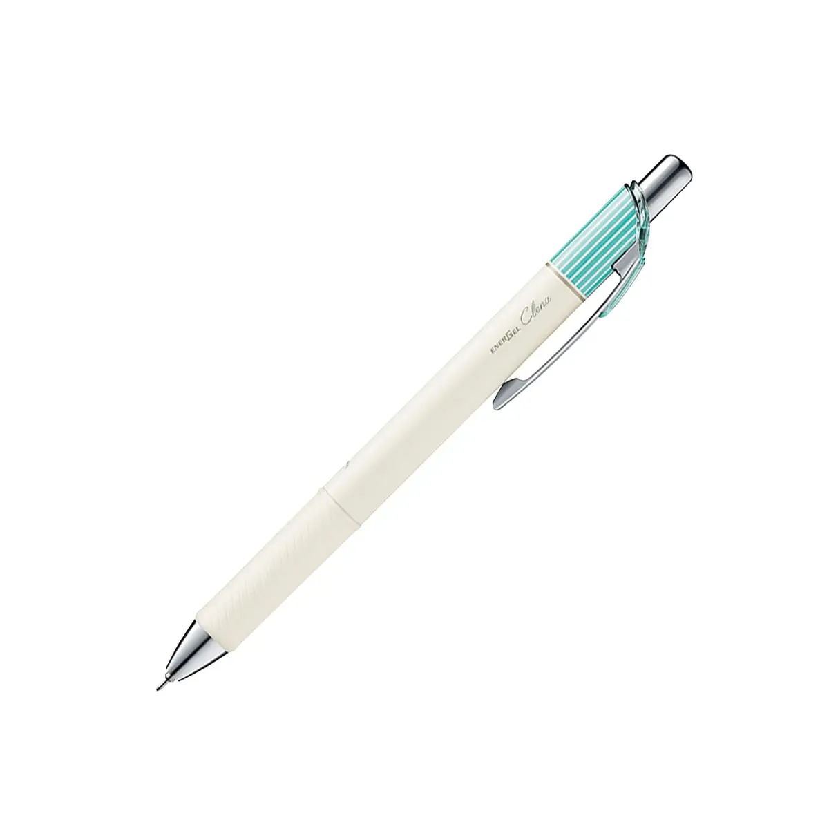 Pentel Caneta Gel Energel Clena 0.5 mm Corpo Verde e Tinta Azul SM/BLN75LK-C - 1