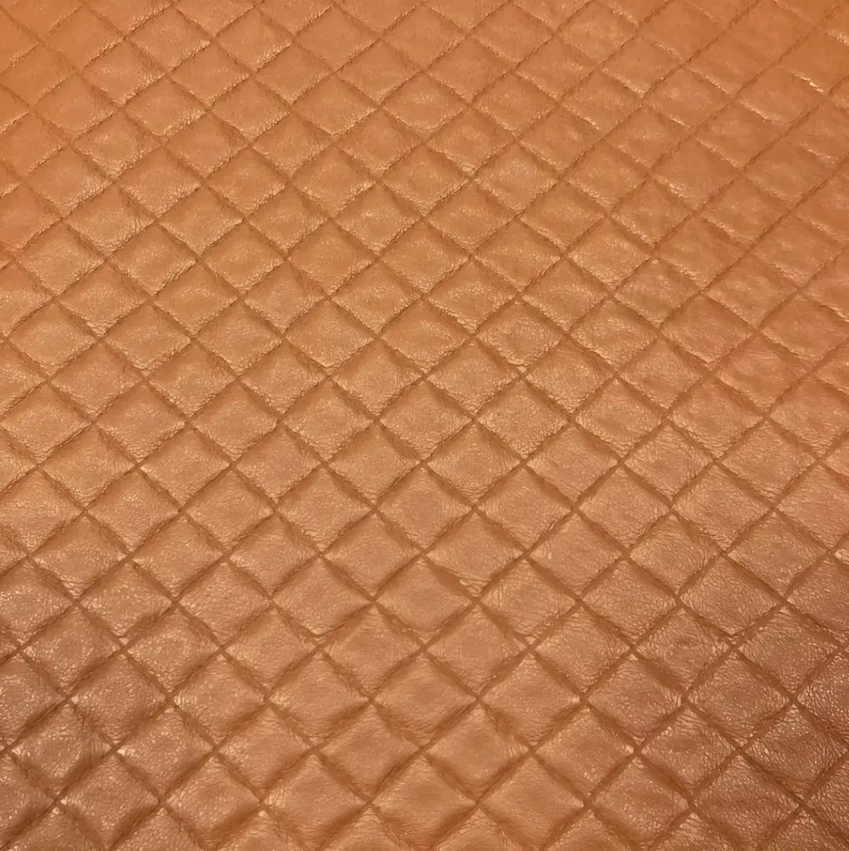 Corino Matelassê Pvc Dijon 50cm X 1,40 Metros Cor Caramelo - 1