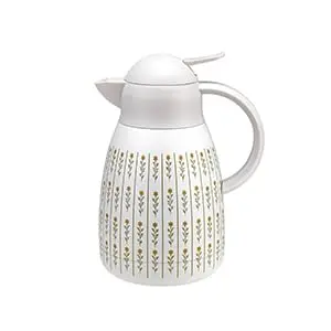 WOLFF - Garrafa Térmica com Dupla Parede Flor do Campo 1,2L Aço Inox