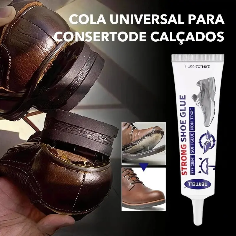 1/2/3 Cola Calçados Cola Pra Conserto De Sapatos Cola Para Conserto De Sapatos Resistente A Altas Temperaturas - 1