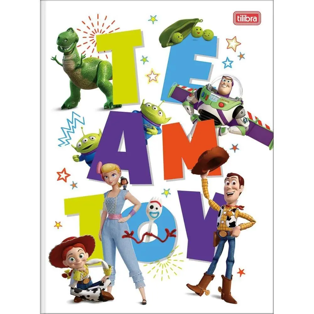 Caderno Brochurao Capa Dura Toy Story 80Fls. Pacote Com 05-81217 - 1